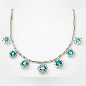 Touchstone Crystal by Swarovski FULL BLOOM necklace BNIB gorgeous